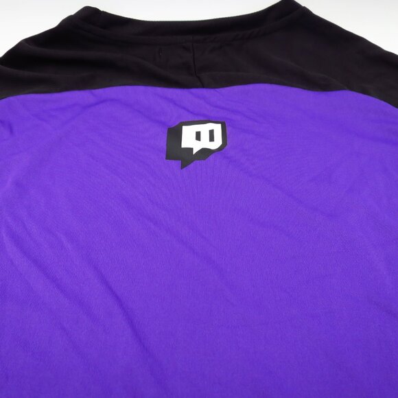 Twitch Partner Jersey TwitchCon 2019 Exclusive Size M Purple Black - Picture 6 of 14